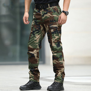 بنطلون تكتيكي جديد من ماركة S.archon سريع الجفاف بنمط التمويه مقاوم للتآكل مصنوع من البوليستر قابل للتنفس بتصميم عتيق مطبوع - Product Image 2