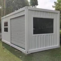 Maison modulaire à assemblage rapide, dortoir préfabriqué, bâtiment portable pour le personnel, cabine isolée et étanche