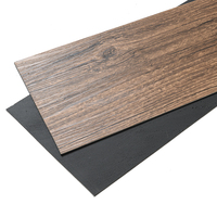 लक्जरी अग्निरोधक लकड़ी डिजाइन 1.5mm - 6mm वापस सूखी Vinyl प्लास्टिक पीवीसी मंजिल Lvt गोंद नीचे Vinyl टाइल फर्श
