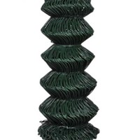Bas prix 6Ft maillon de chaîne acier fer grillage maillon de chaîne clôture maille rouleaux 50mm x 50mm Pvc enduit maillon de chaîne pour clôture