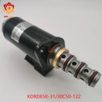 Vanne solénoïde de pompe hydraulique KDRDE5K-31/30C50-122 YN35V00048F1 compatible avec les excavatrices Kobelco SK200-8 SK210-8