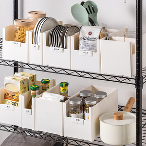 Contenitore per articoli vari da cucina scatola per Organizer per alimenti scatola per Organizer per bagno contenitore multiuso per dispensa da tavolo - Product Image 3