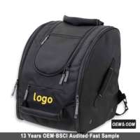 Grand sac de transport pour chaussures de ski et snowboard, imperméable, avec roulettes, pour casque et bottes, idéal pour les sorties et les trajets.