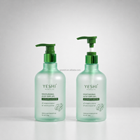 Bouteilles de shampoing et d'après-shampoing 350 ml, bouteilles en plastique vides, étiquette privée, vente en gros, logo personnalisé, emballage pour soins capillaires
