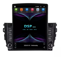Écran Android IPS 2.5D DSP pour voiture Tesla, vidéo pour Zotye T600 2014-2017, 2+32G, 4G LTE, Wifi, GPS, BT, stéréo, SWC