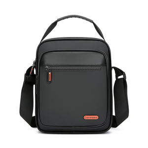 Sac pour homme professionnel OEM, tissu enduit, tendance moderne, sacs de voyage, trousse de toilette, sacs messager avec poignée - Product Image 2