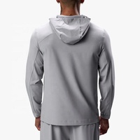Ensemble de survêtement personnalisé avec logo imprimé, pantalon de jogging et sweat à capuche, ensemble de jogging, coupe-vent en nylon tissé pour hommes