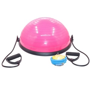 Bola de buje de ejercicio de <span class=keywords><strong>Yoga</strong></span> de Media bola de entrenamiento de <span class=keywords><strong>equilibrio</strong></span> de fuerza central de alta calidad para gimnasio en casa - Product Image 1
