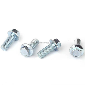 Pernos hexagonales de acero inoxidable con brida <span class=keywords><strong>IFI</strong></span> 111, cabeza hexagonal clase 4.8 y 6.8, rosca UNF, para construcción industrial - Product Image 1