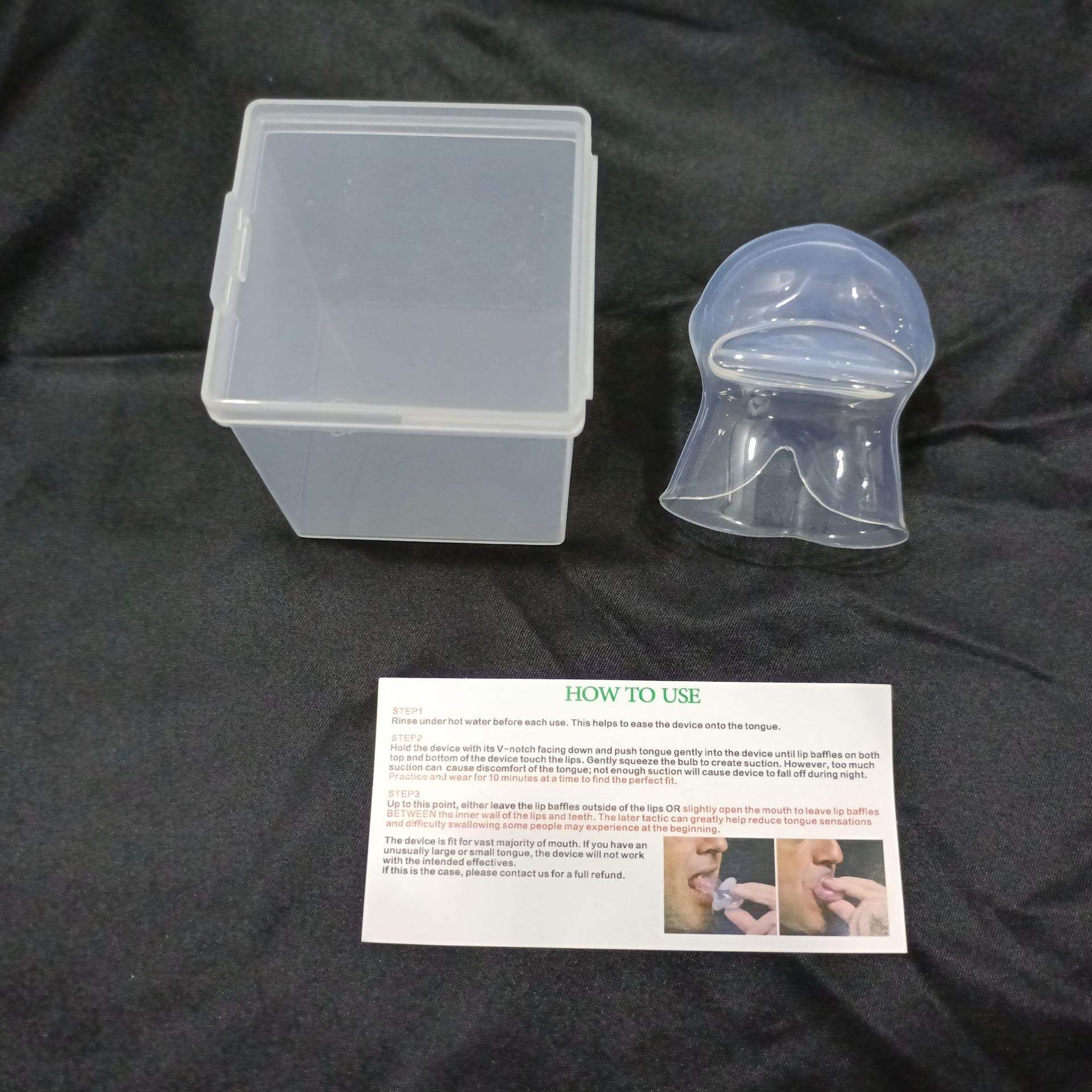 กล่องสี่เหลี่ยมฝาครอบลิ้นสีขาว