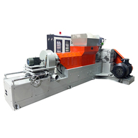 Machine de fabrication de granulés plastiques à haut rendement SJ135 EVA avec refroidissement par air, 450-500 kg/h, marque XINSU, 55 kW