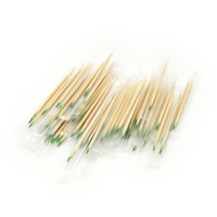 Cure-dents en bambou pour une haleine fraîche et durable, nouveau produit infusé, en bois de menthe enveloppé de papier