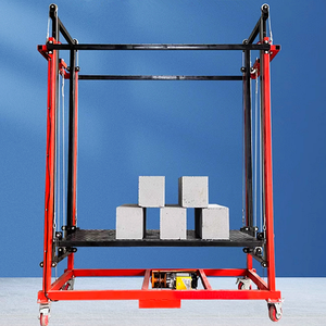 Plataforma Elevadora Eléctrica de 500 kg y 10 m, Elevación de <span class=keywords><strong>2</strong></span> a 6 <span class=keywords><strong>Metros</strong></span> para Construcción, Decoración, Mantenimiento, Andamio con Control Remoto - Product Image 3