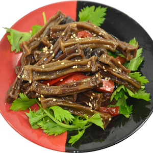 Gelatina di Ghiande Essiccata Coreana per Alimenti Salutari 400g Strisce di Gelatina di Ghiande Essiccata - Product Image 6