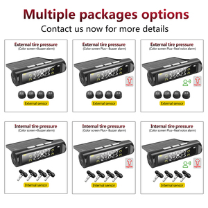 <strong>Tpms</strong> Source Manufacturer High-precision Solar Charging Wireless Tire Pressure Monitor System Sensor for Various Vehicles - Product Image 6