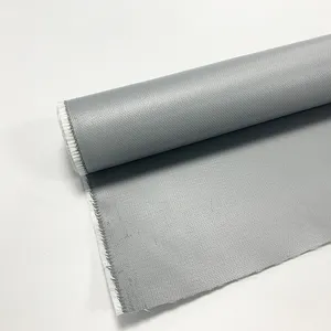Silicone Rubber Coated Fiberglass Cloth/ Silicone Impregnated Fiberglass Cloth / Silicone Coated Glass Fiber Fabric