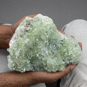 Piedra Natural de Apofilita en Bruto, Cristal Crudo, Drusa, Geoda, Roca, Mineral, Clúster, Espécimen para Colección, Regalo, Negocio, Manualidades - Product Image 2