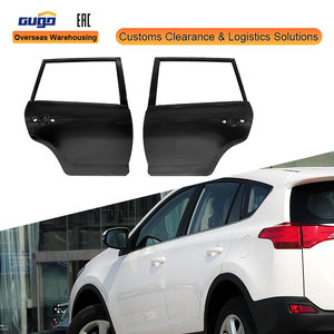 GUGO 67003-0R050 67004-0R050 Panneau de porte en acier pour Toyota RAV4 2009 2010 2011 2012 2013, coque de porte arrière, pièces en tôle - Product Image 1