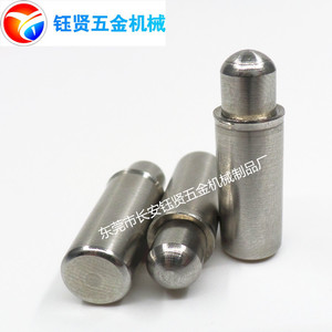 Stainless Steel Spring Plunger D8 16 25 Nonstandard Screw Cylindrical Head Press Fit Locating Pin - Product Image 2