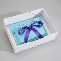 Pochette cosmétique en papier kraft recyclable avec logo personnalisé, fermeture à ruban, réutilisable pour le maquillage et les bijoux, idéale pour les voyages et les cadeaux