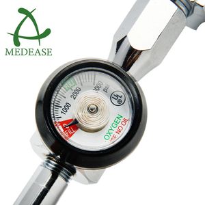 Alta Pressão Portátil CGA870 para CGA540 Regulador De Oxigênio Manômetro Ponte Sem 36 "Mangueira - Product Image 3