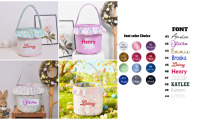 Panier de Pâques pour enfants personnalisé avec le nom de l'enfant, en forme de vache, imprimé léopard, sacs à œufs pour enfants, panier de Pâques, sacs cadeaux de Pâques