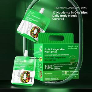 Suco de Purê de Frutas e Vegetais Colorido de Baixo Teor de Gordura Magic Fiber Youchang Kiwi Pepino Tomate Maçã Laranja Limão - Product Image 2