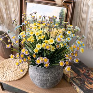 Fleurs artificielles CallaFloral, marguerites en plastique, branche unique, décoration intérieure, bouquet de mariage, arrangement mural - Product Image 1