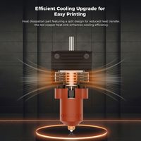 Kit de bloc chauffant en céramique Creality (en métal) pour mise à niveau du hotend K1 K1 Max K1C, compatible 300°C