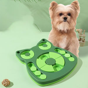 Jouet d'alimentation interactif pour animaux de compagnie, distributeur de nourriture lent, puzzle alimentaire pour chiens et chats - Product Image 2