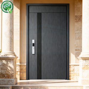 Puertas de Entrada Modernas de Seguridad para Villas, Personalizadas de Fábrica en Foshan - Product Image 2