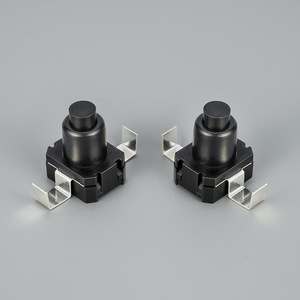 Interruptor de Botón Pulsador LG-35 de 12 V, 1NO, Cabeza Redonda, Auto-Reinicio, Interruptor de Encendido para Linterna - Product Image 2