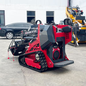 Derette kompak DRT450 Mini selip selip Steer Loader kecil Front End Track Loader dengan genggaman Log untuk aplikasi hutan - Product Image 6