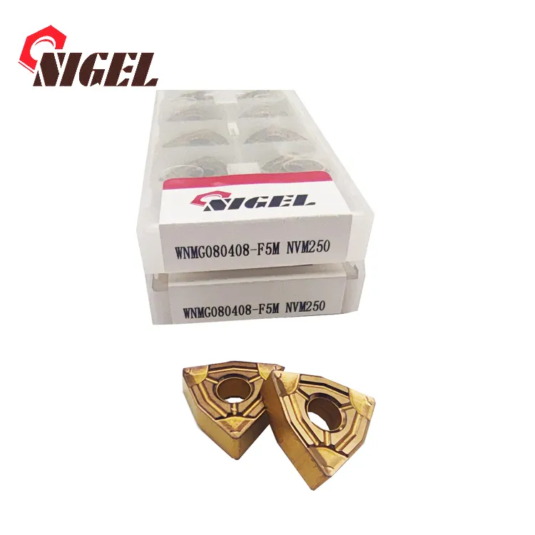 China Brand Hoge Kwaliteit Cnc Tungsten Carbide Indexeerbare Draaien Inserts Wnmg080408