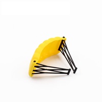 Accessoires de mini-soldats, boîte de largage aérien, parachute, blocs de construction, briques MOC, jouets compatibles