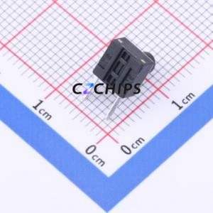 TSD007A08026A03 Tactile Switch Bent Lead Through Hole,6x6mm Switch Round Button 2.6N Right Angle Insert 6mm - Product Image 2