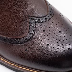 Botas de cuero estilo <span class=keywords><strong>Chelsea</strong></span> para hombre, botas de fiesta a la moda, para invierno, <span class=keywords><strong>2022</strong></span> - Product Image 5