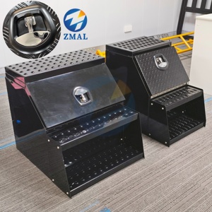 Boîte à outils en aluminium <span class=keywords><strong>de</strong></span> haute qualité <span class=keywords><strong>pour</strong></span> camion, fabrication sur mesure en usine, boîte à outils OEM à grande ouverture <span class=keywords><strong>pour</strong></span> semi-<span class=keywords><strong>remorque</strong></span> - Product Image 2