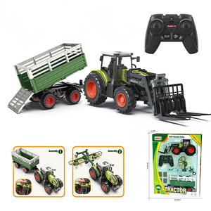 Escala RC Spray <span class=keywords><strong>Tractor</strong></span> luz música granja camión cosechadora jugar granja con spray sonido luz RC juguete granja Juguetes - Product Image 4