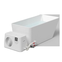 Expédition depuis les États-Unis : Ensemble de bains froids de luxe pour extérieur avec contrôle Wi-Fi intelligent, pour salle de sport, salle de bain, hôtel - Vente directe usine