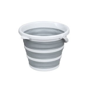 <span class=keywords><strong>Seau</strong></span> pliable <span class=keywords><strong>rétractable</strong></span> 10L écologique portable pour voiture, idéal pour les enfants, les voyages en plein air et la pêche, léger - Product Image 6