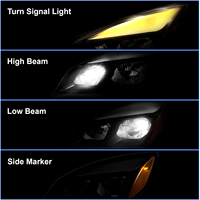 Meilleures ventes d'usine, phares à LED pour Freightliner Cascadia 18 19 20 21 22 23 24, style d'usine, côté conducteur gauche
