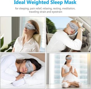 Mascarilla de algodón <span class=keywords><strong>para</strong></span> aliviar el dolor de ojos, máscara de compresión con terapia fría y caliente <span class=keywords><strong>para</strong></span> <span class=keywords><strong>dormir</strong></span> pesado - Product Image 6