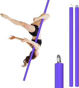 Prior Fitness PY-08 <span class=keywords><strong>2</strong></span> Meter Foam Rubber Flying Pole Set Draagbare Pole Dance Kit Verbetering Binnenkracht Club Studio Fitness - Product Image 1