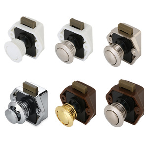 <b>Small</b>-Sized Camper Van <b>Cabinet</b> Door Furniture Lock Button Handle Plastic Material Master Keyed Durable Easy Installation School - Product Image 1