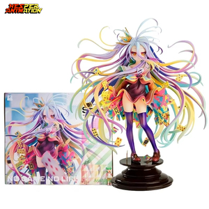 ฟิกเกอร์อนิเมะ HESPER ขนาด 28 ซม. ของเล่นสะสม โมเดล PVC ตัวละครชิโร่ จากเรื่อง <span class=keywords><strong>No</strong></span> <span class=keywords><strong>Game</strong></span> <span class=keywords><strong>No</strong></span> <span class=keywords><strong>Life</strong></span> งานศิลปะจาก Shiro Art Works - Product Image 1