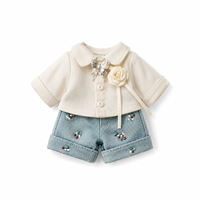Vêtements de poupée personnalisés en gros OEM/ODM pour tenues de poupées BJD en coton