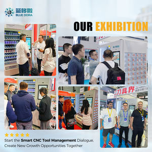 Gabinete Inteligente para Herramientas de Corte CNC con Rastreo de Inventario RFID, Sincronización de Datos en Tiempo Real, Personalizable OEM, Azul <span class=keywords><strong>Dora</strong></span> CLG8050, Carga de 480 kg - Product Image 4