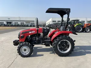Agricultural Machine Equipment 4 Cylinder Engine 35hp 45hp 50hp 100hp 140hp Tractor For Sale With Chinese Engine