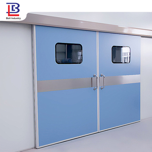 Porte scorrevoli ermetiche automatiche ermetiche per la stanza pulita dell'ospedale laboratorio farmacia a foglia singola - Product Image 2
